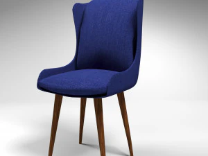 blue chair 3D Model