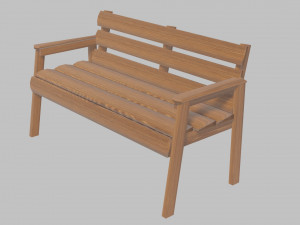bench Modelo 3D