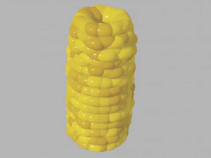 ma&iuml;s Modèle 3D