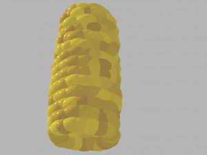 ma&iuml;s Modèle 3D