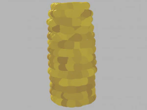 ma&iuml;s Modèle 3D