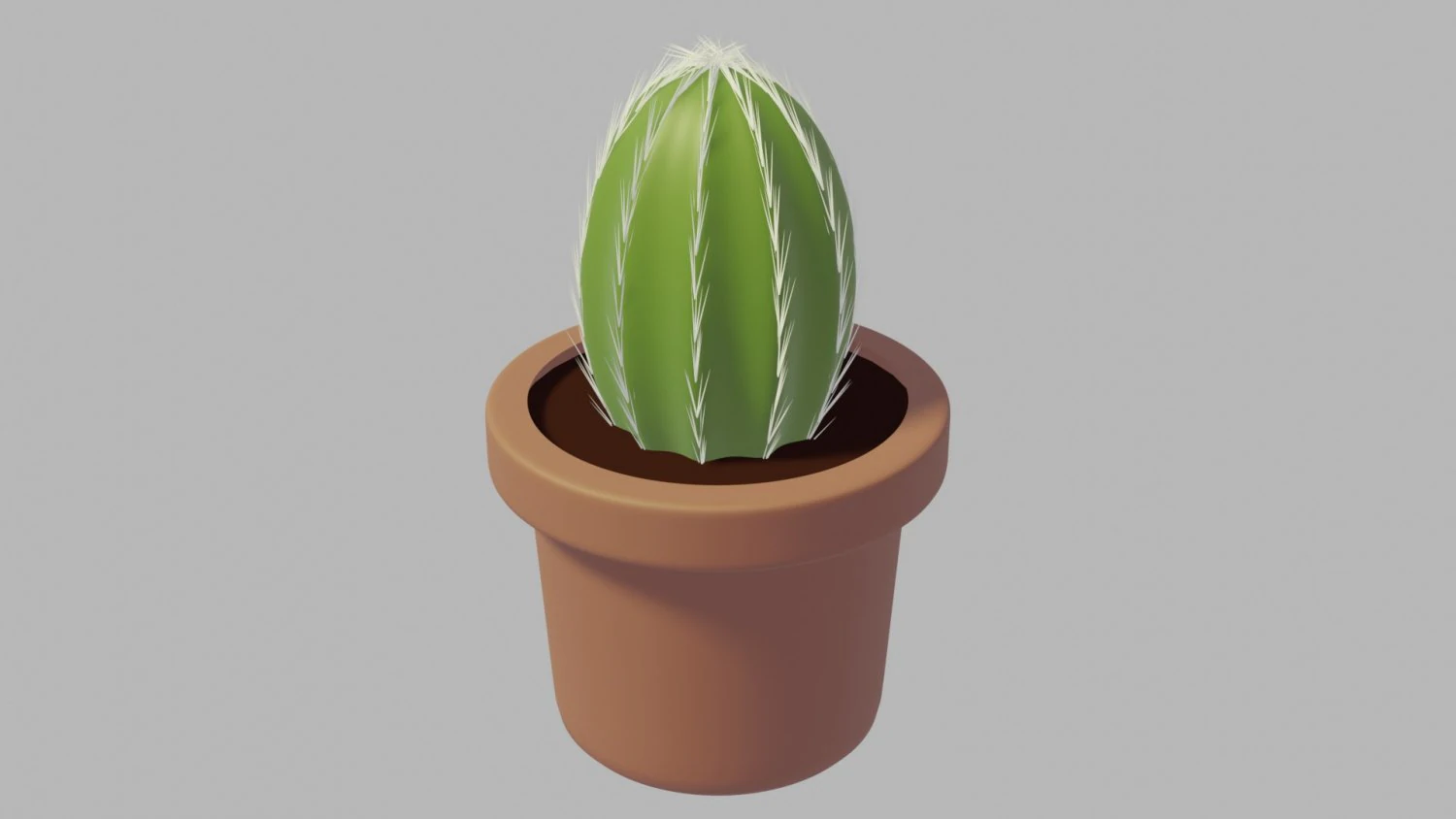 cactus 3D Model .c4d .max .obj .3ds .fbx .stl .blend 