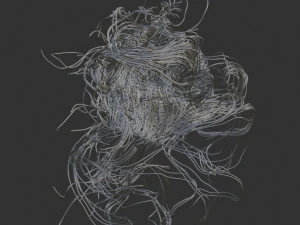 sci-fi wires 3D Model