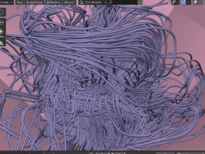 sci-fi wires 3D Модель