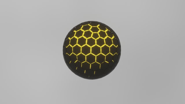 glowing ball Modelo 3D .c4d .max .obj .3ds .fbx .stl .blend 
