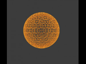 glowing ball Modelo 3D