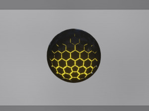 glowing ball Modelo 3D