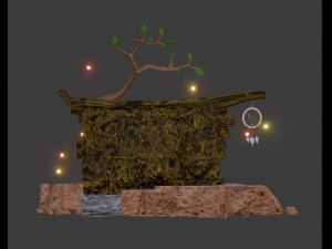 shaman house 3D Model