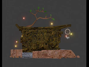 shaman house 3D Model