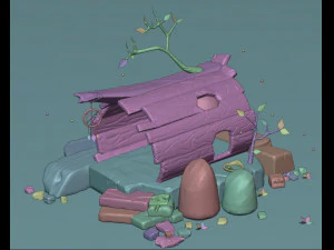 shaman house 3D Model