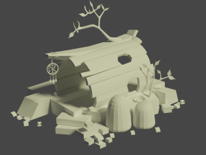 shaman house 3D Model
