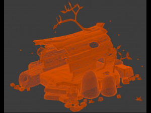 shaman house 3D Model
