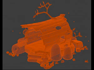 shaman house 3D Model