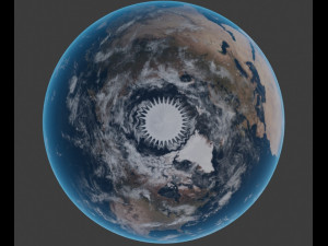 earth and stars Modelo 3D