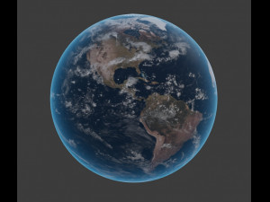 earth and stars Modelo 3D