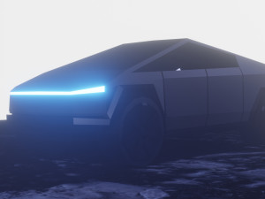 tesla cybertruck 3D Модель
