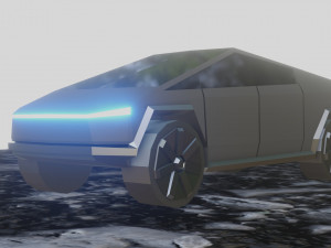 tesla cybertruck Model 3D