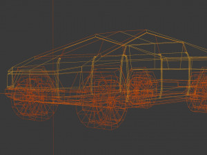 tesla cybertruck Model 3D