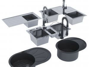 sinkcollection Modello 3D