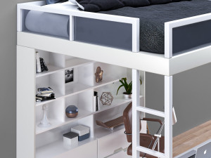 bedworkplace Modello 3D