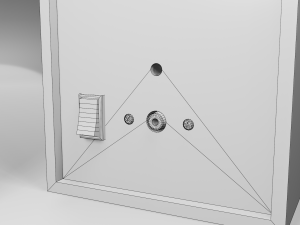 black speakers pc 3D Model