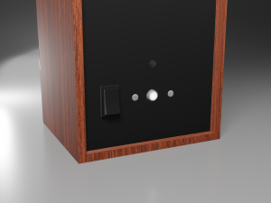 black speakers pc 3D Model