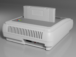 super nintendo entertainment system snes pal Modelo 3D