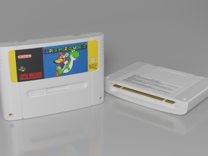 super nintendo entertainment system snes pal Modelo 3D