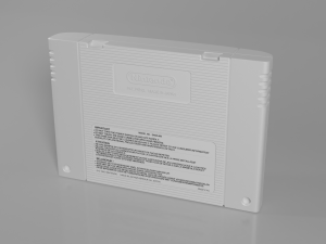 super nintendo entertainment system snes pal Modelo 3D