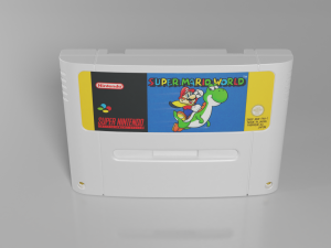 super nintendo entertainment system snes pal Modelo 3D
