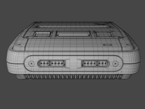 super nintendo entertainment system snes pal Modelo 3D