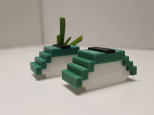 modular nigiri with seaweed sushi 3D Print Model