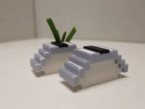 modular nigiri with seaweed sushi 3D Print Model