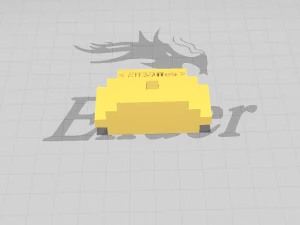 modular nigiri with seaweed sushi 3D Print Model