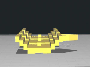 modular nigiri with seaweed sushi 3D Print Model