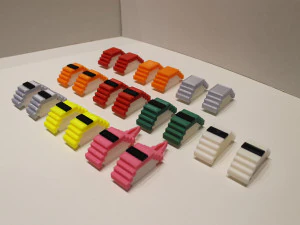 modular nigiri with seaweed sushi 3D Print Model