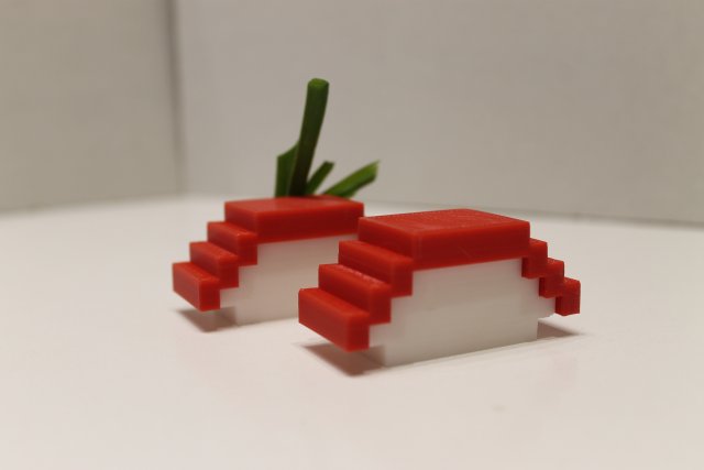 modular nigiri sushi 3D Print Model .c4d .max .obj .3ds .fbx .stl .blend 