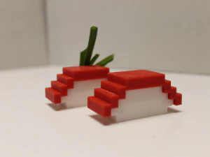 mod&uuml;ler nigiri suşi 3D Baskı Modeli