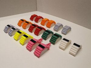 all modular nigiri sushi - complete series 3D Print Model