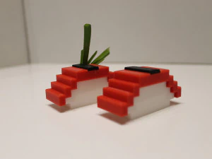 all modular nigiri sushi - complete series 3D Print Model