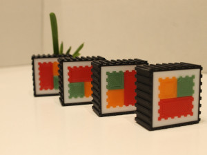 modular futomaki sushi Model Cetak 3D