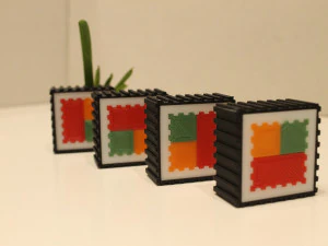 modular futomaki sushi 3D Print Model