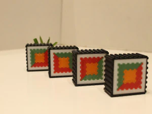 modular futomaki sushi 3D Print Model