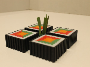modular futomaki sushi Model Cetak 3D