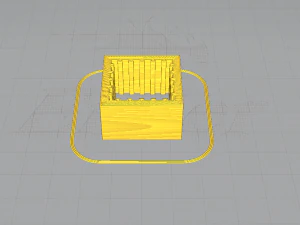 modular futomaki sushi 3D Print Model