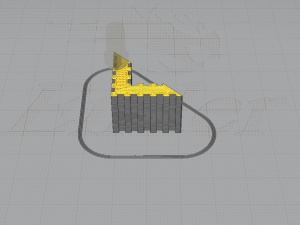 modular futomaki sushi Model Cetak 3D
