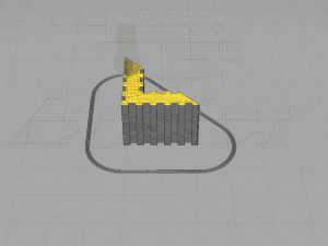 modular futomaki sushi 3D Print Model