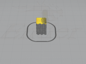 modular futomaki sushi Model Cetak 3D