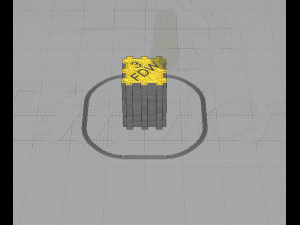 modular futomaki sushi Model Cetak 3D