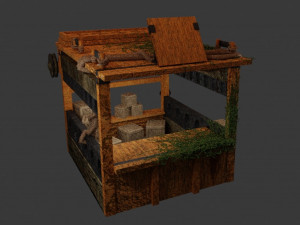 house medival 3D Model